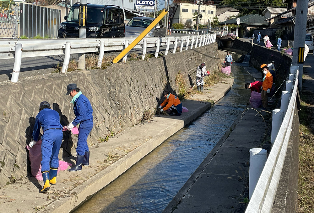 河川清掃事業